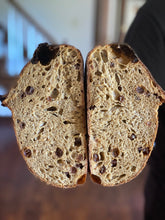 Load image into Gallery viewer, Raisin and Gingerbread Spice Rye Sourdough
